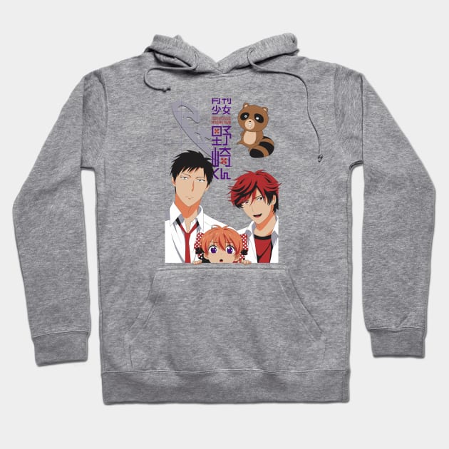 Gekkan Shoujo Nozaki-kun Hoodie by artmedia8